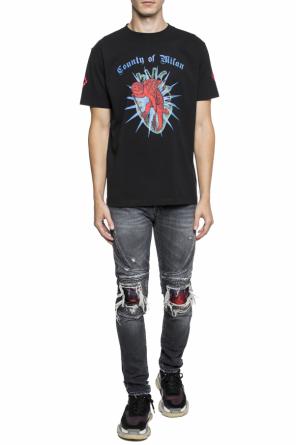 T-shirt with prints, zdjęcie 2 T-shirt with prints od Marcelo Burlon